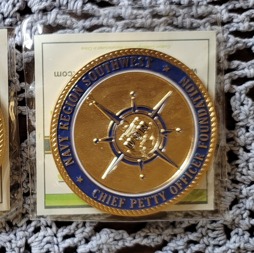 COPY - 🍍 Navy Challenge Coin